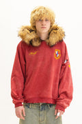 Thermal Mountain Goat Fur Hoodie
