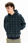 Blackwatch Tartan Hidden Pocket Hoodie