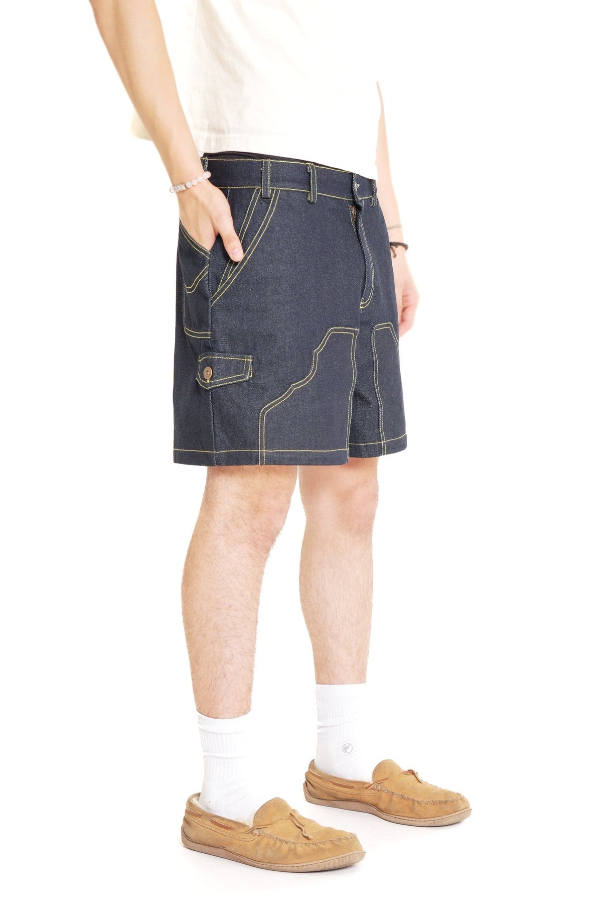 Raw Denim Trim Jorts