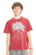 Red T.O.L Raglan Tee