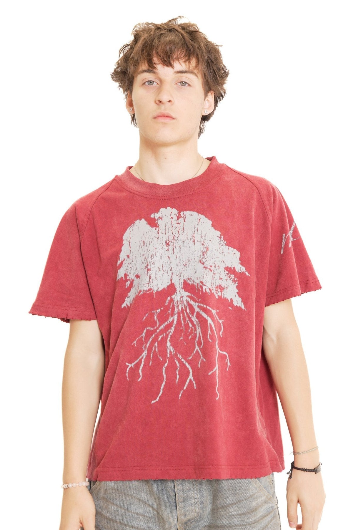 Red T.O.L Raglan Tee