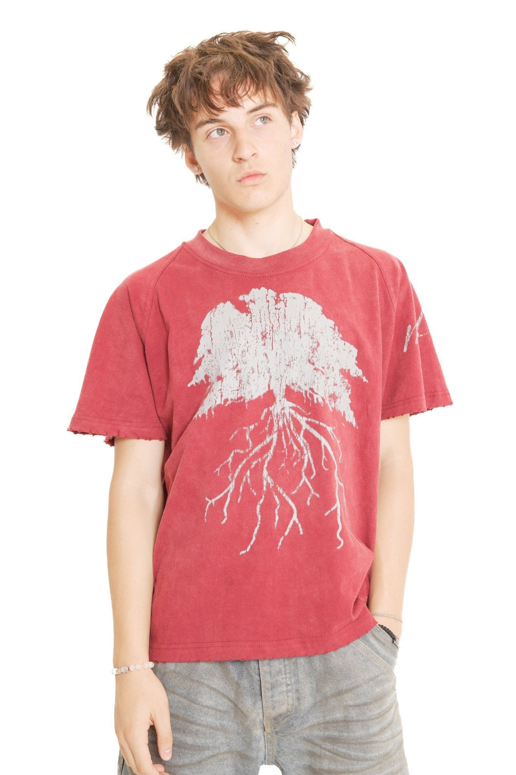 Red T.O.L Raglan Tee