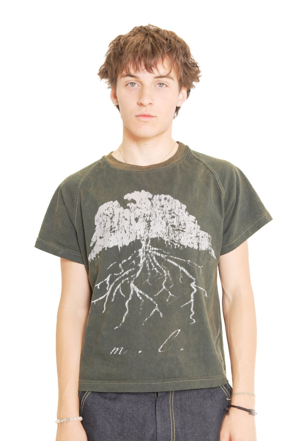Green T.O.L Raglan Tee
