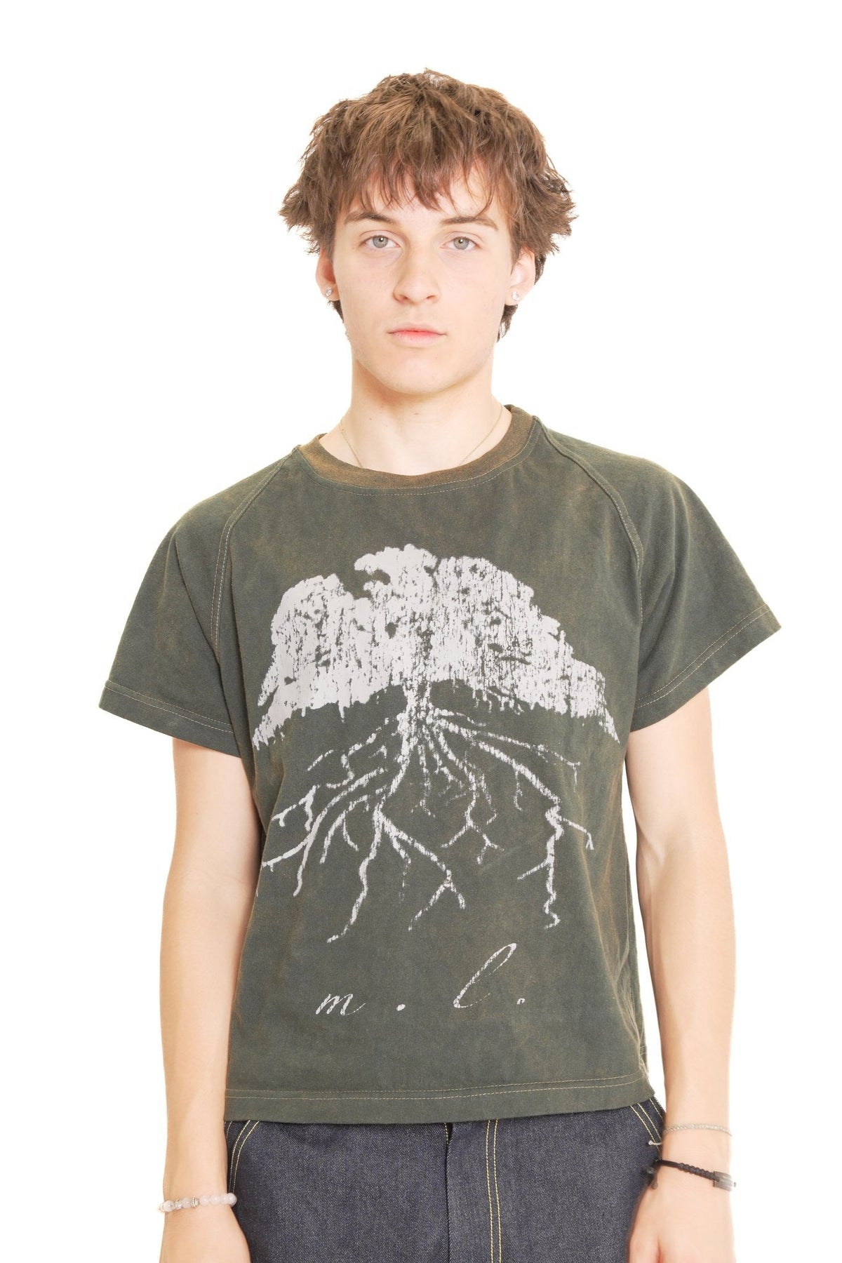 Green T.O.L Raglan Tee