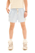 Jersey Silk Lined Linen Shorts