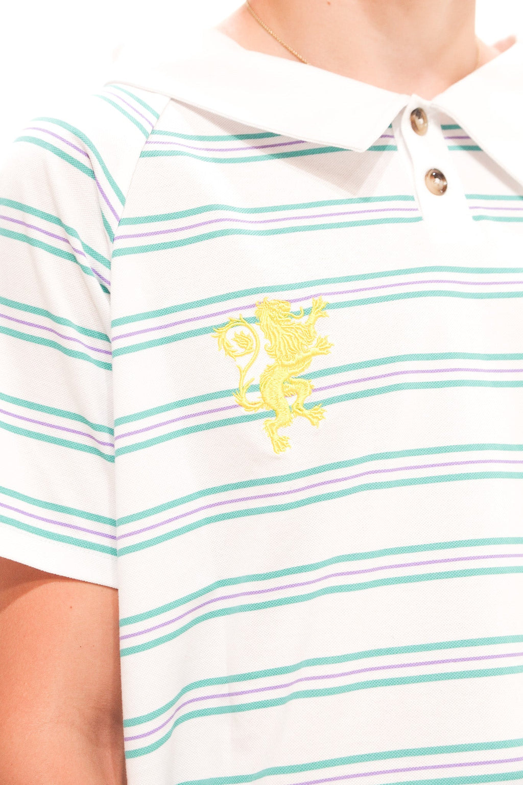 Striped Vacation Polo