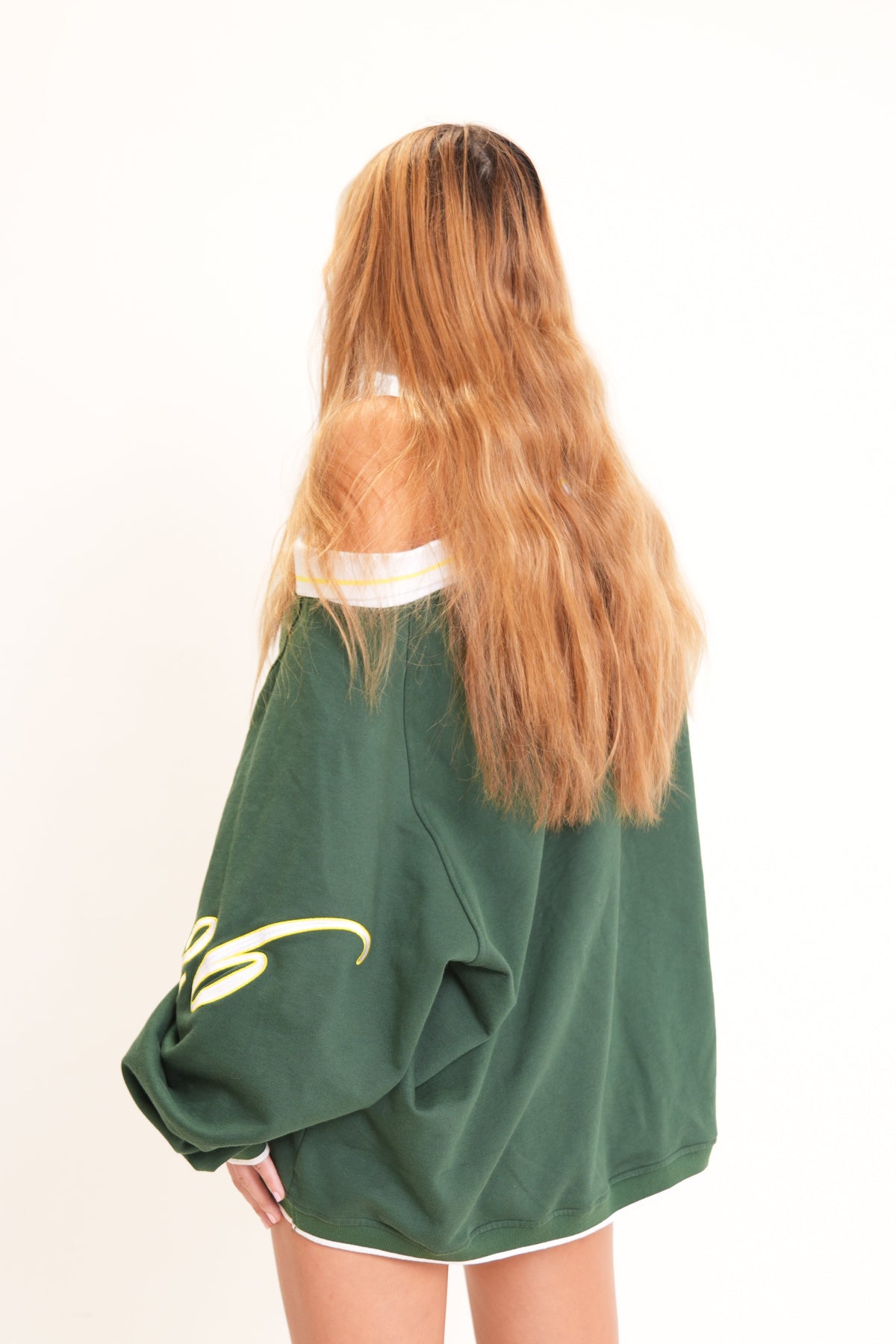 Drop Shoulder Rugby Raglan Polo
