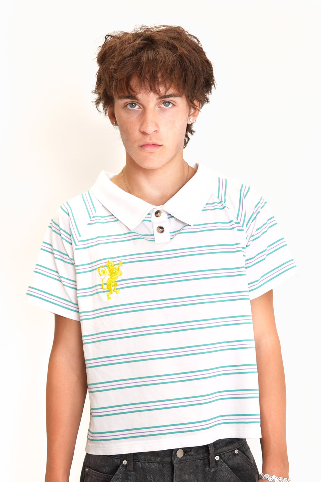 Striped Vacation Polo