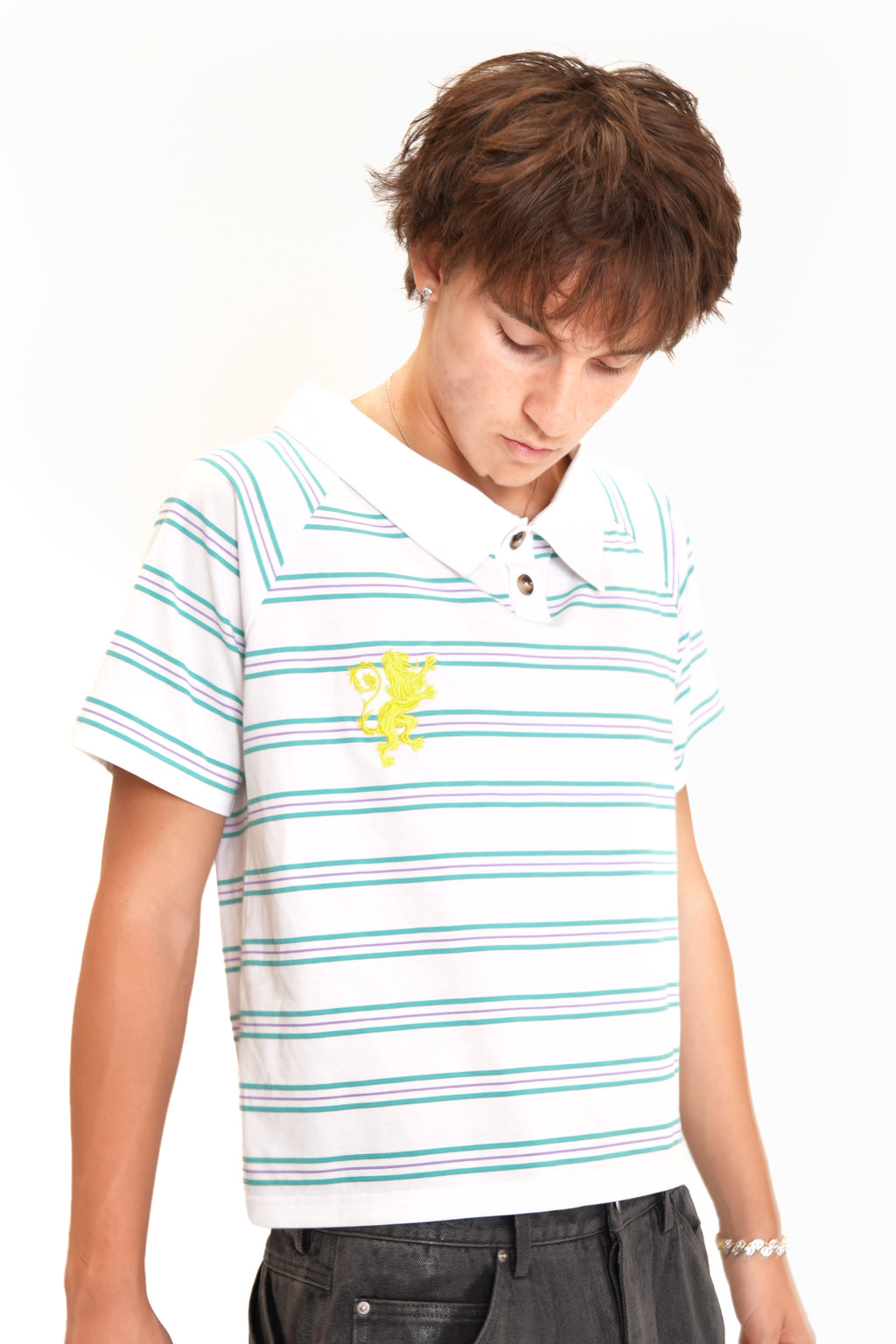 Striped Vacation Polo