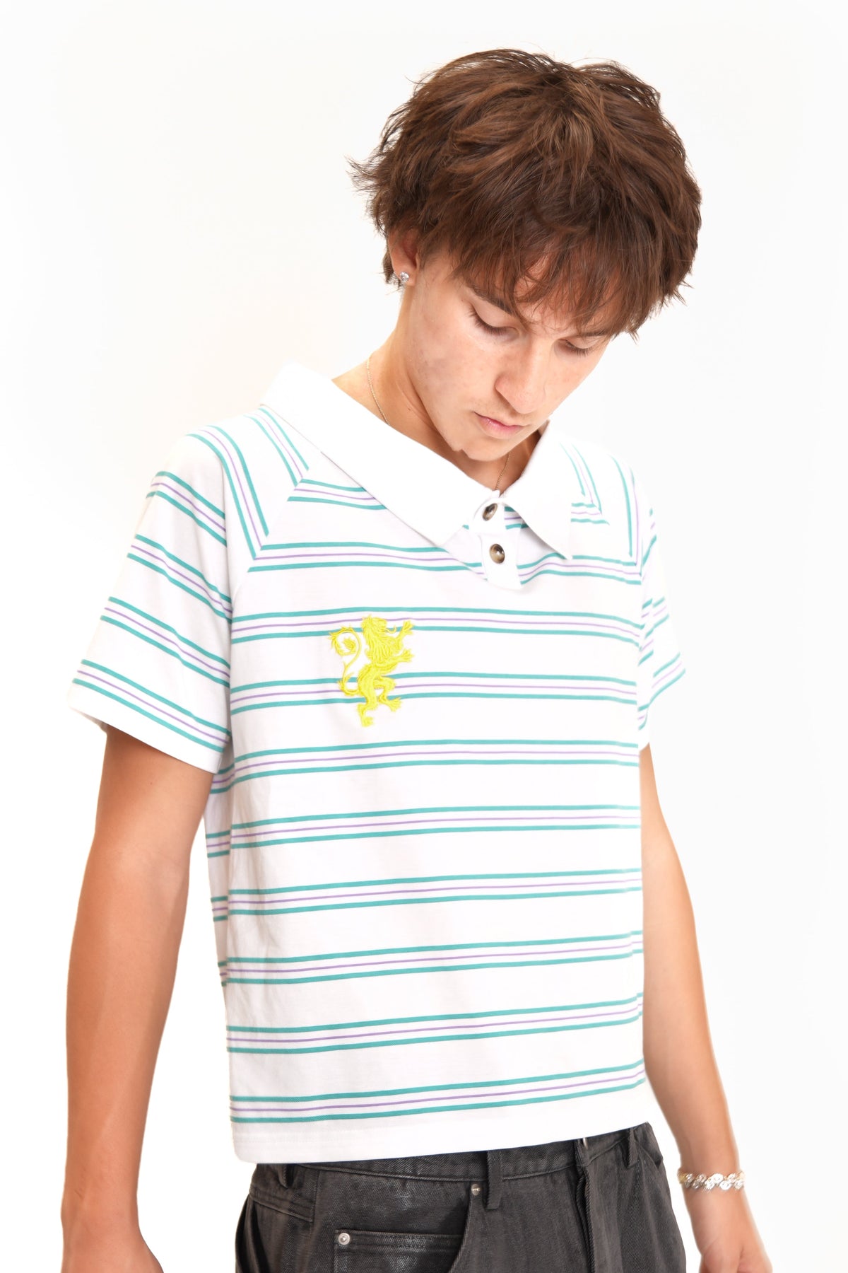 Striped Vacation Polo