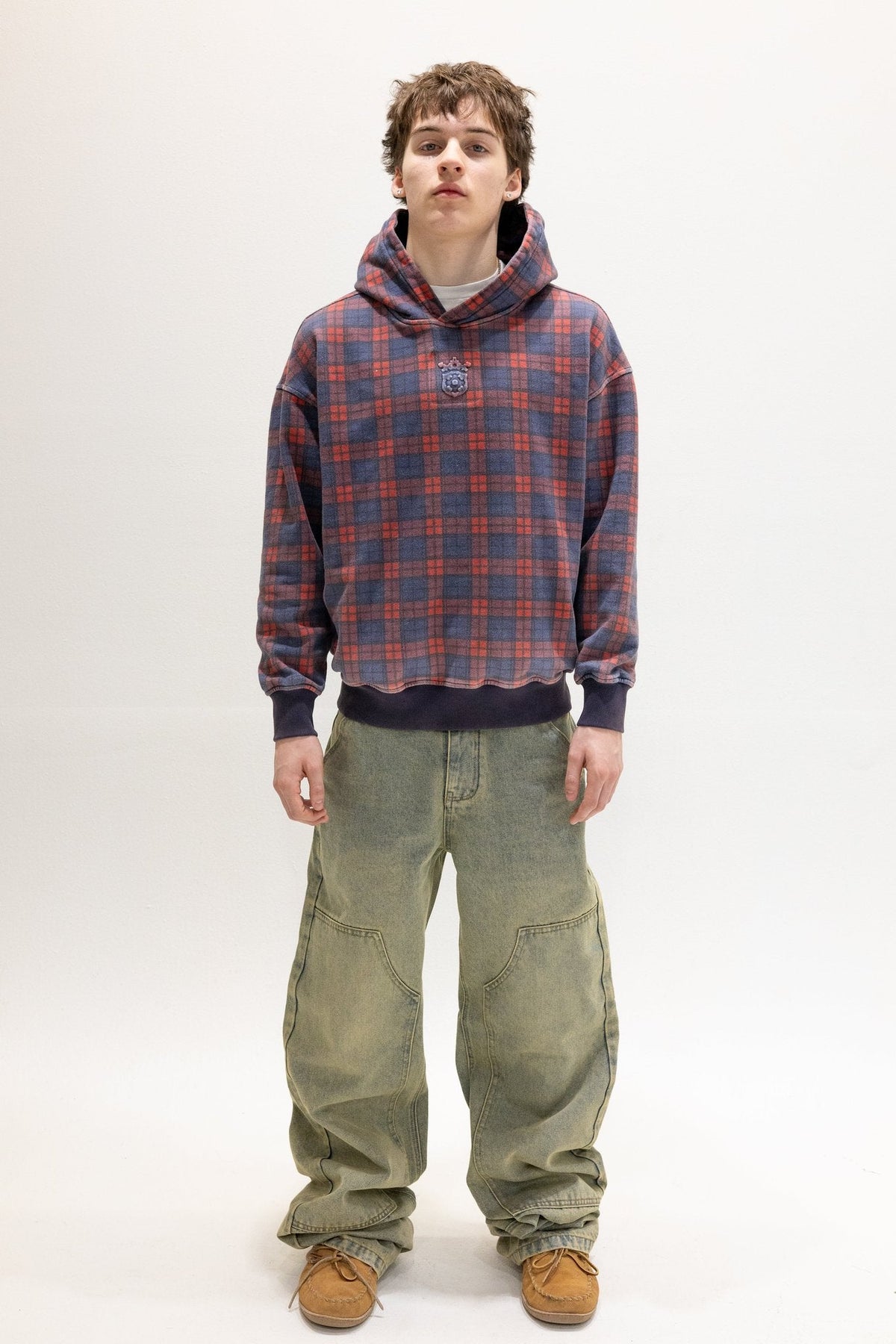 Original Tartan Hidden Pocket Hoodie