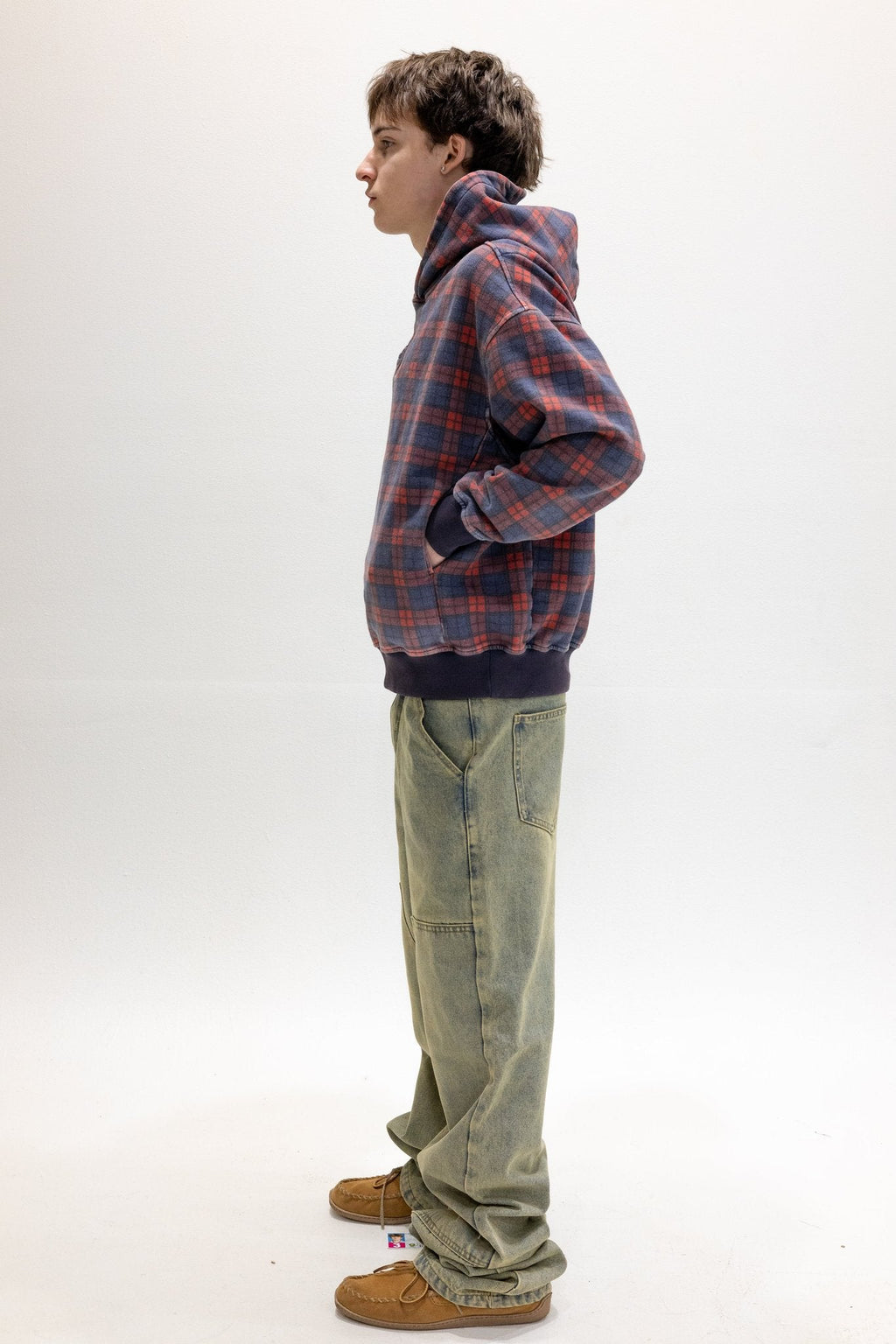 Original Tartan Hidden Pocket Hoodie
