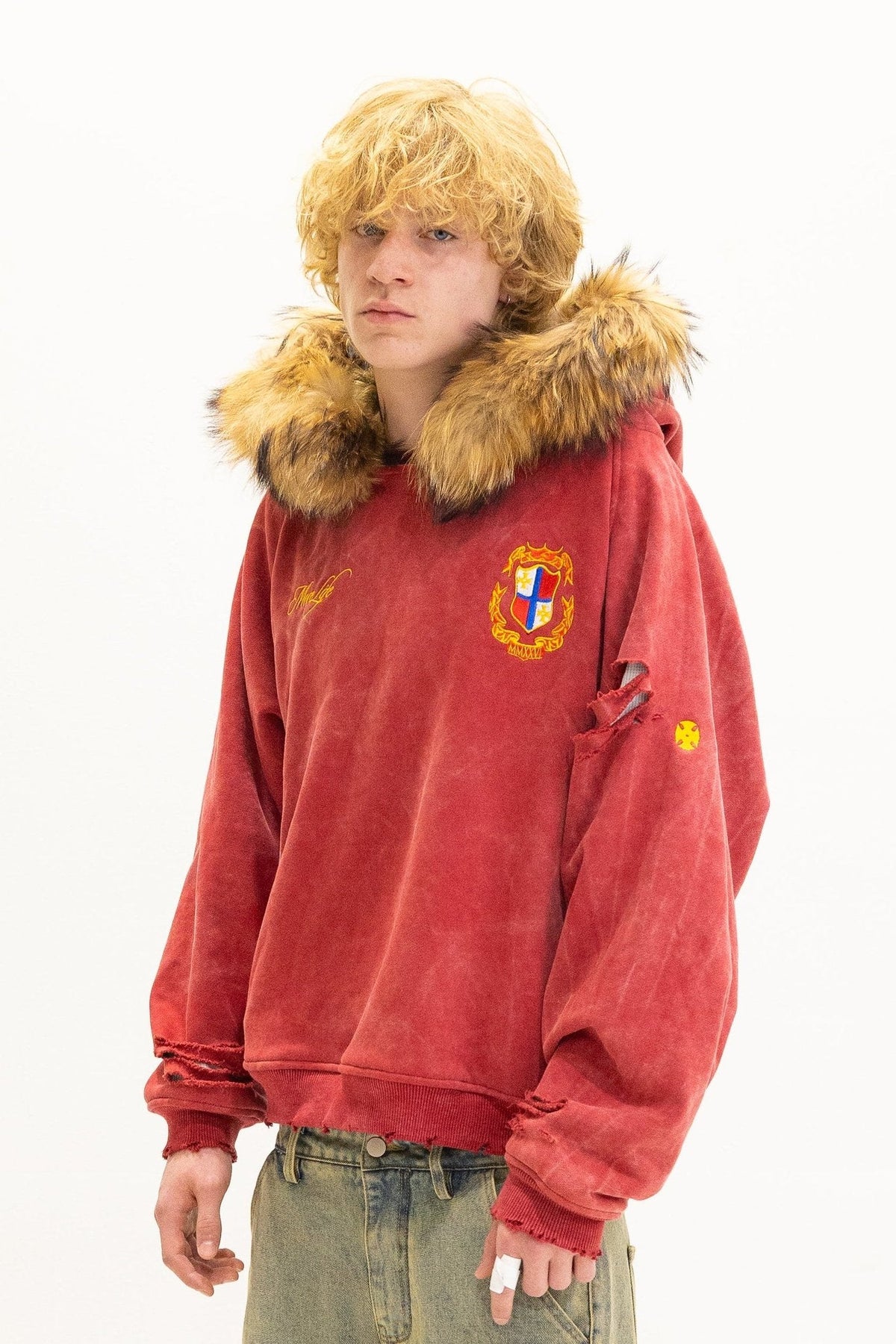 Thermal Mountain Goat Fur Hoodie