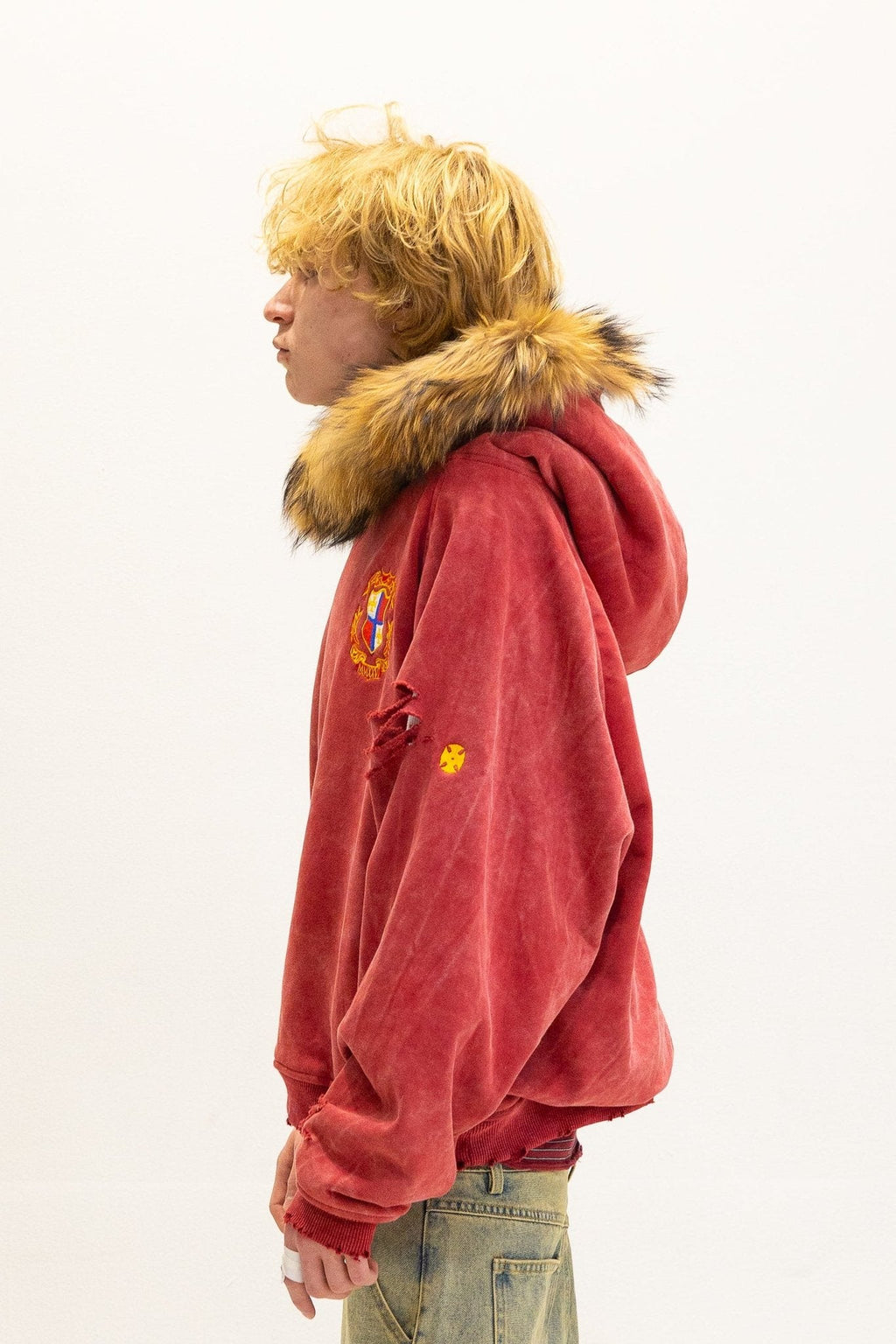 Thermal Mountain Goat Fur Hoodie