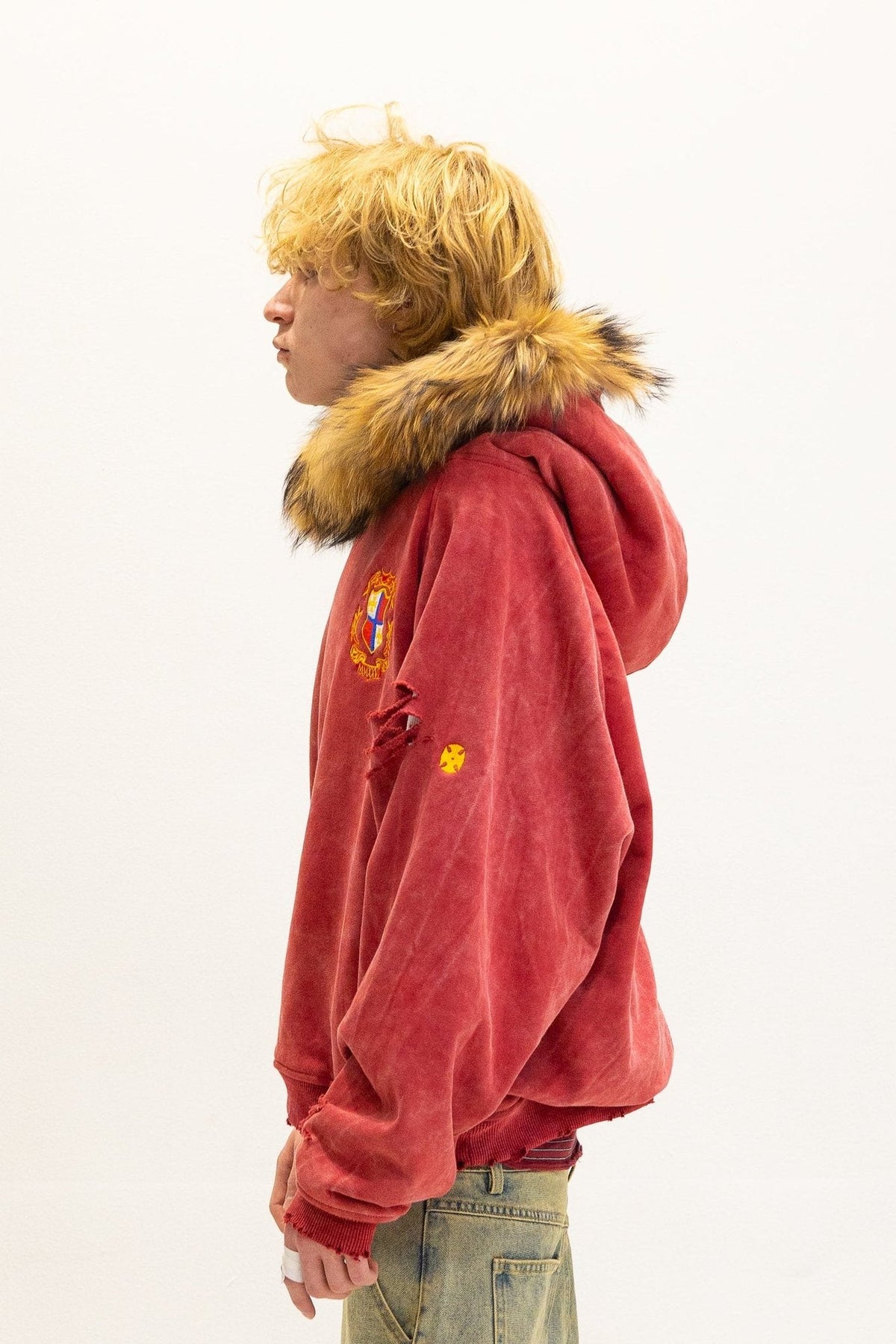 Thermal Mountain Goat Fur Hoodie