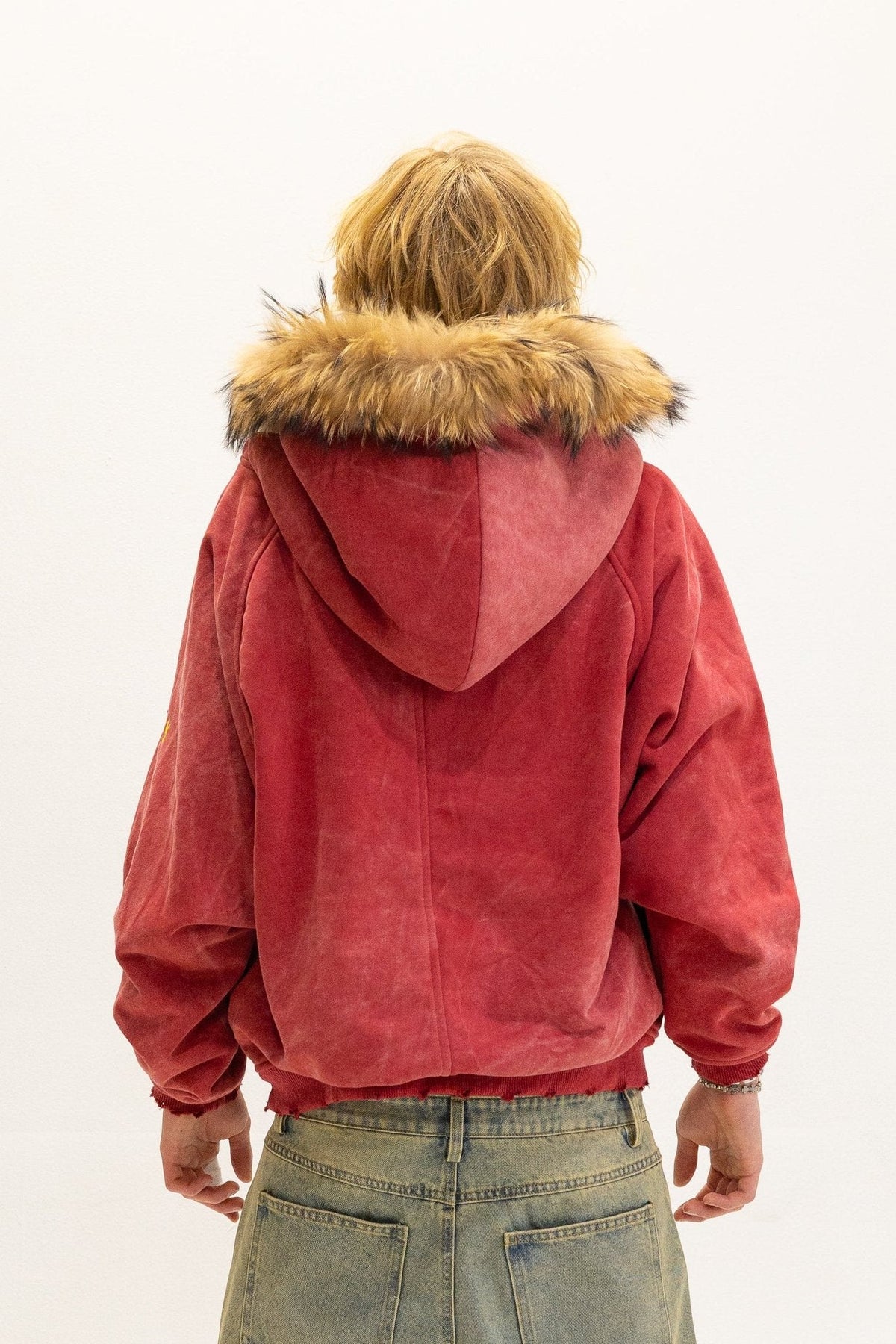 Thermal Mountain Goat Fur Hoodie