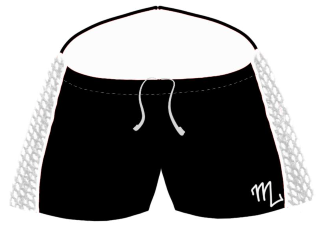Slitted Gym Shorts